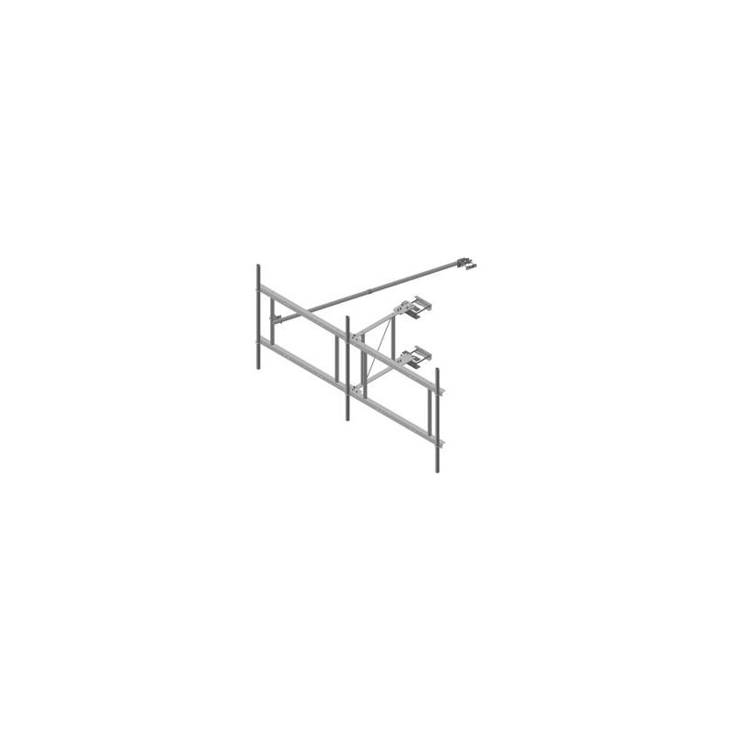 Quik-Tee Antenna Â® Sector Frame, 12 ft face, includes pipe mounts