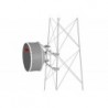 Tower Face Mount with dual 8 ft x 4-1/2 in OD face supports; includes pipe
