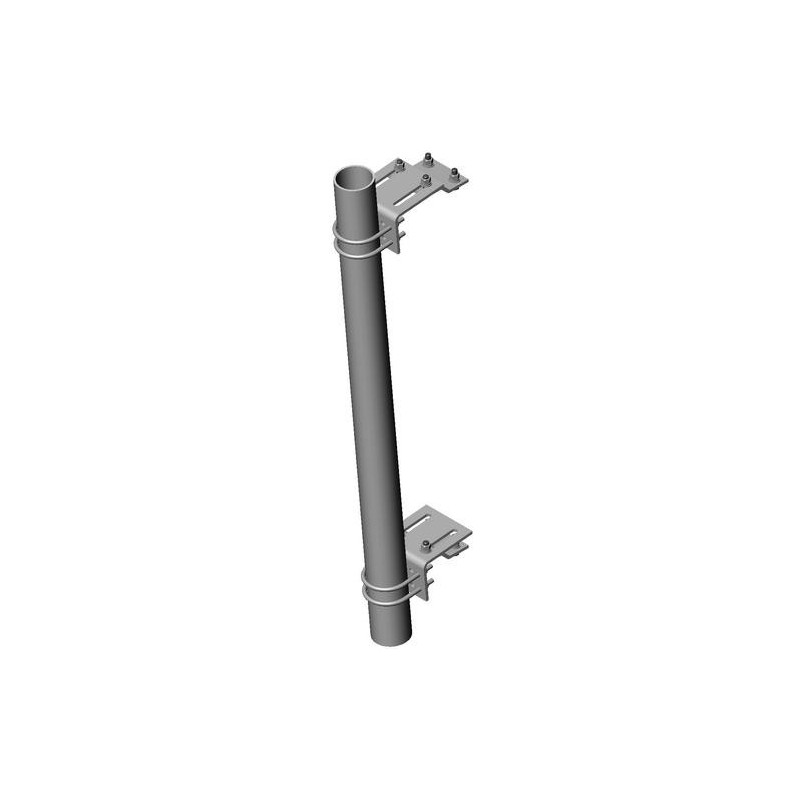 Universal Taper Pipe Mount Slider Bracket, 2-3/8 in OD x 72 in pipe