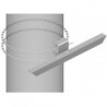 Heavy Duty Stiff Arm Mount, two 16 ft chains