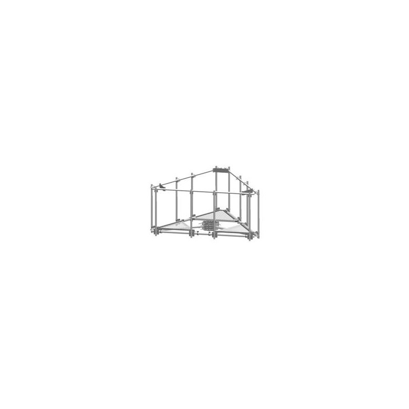 Upper Support Rail Kit for co-location platforms, 14 ft face