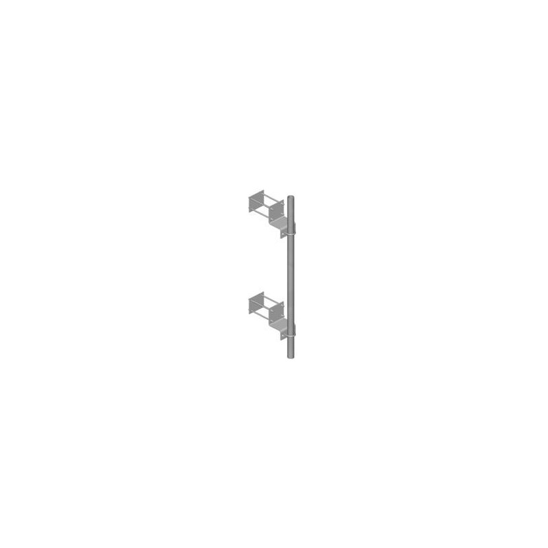 Adjustable Wall Mount for solid walls, 12 in stand-off