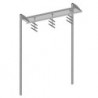 Safety Grated Waveguide Bridge Kit, 24 in x 10 ft, with two 15 ft 4 in direct burial posts