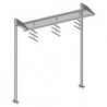 Safety Grated Waveguide Bridge Kit, 24 in x 10 ft, with two 10 ft 6 in base shoe posts