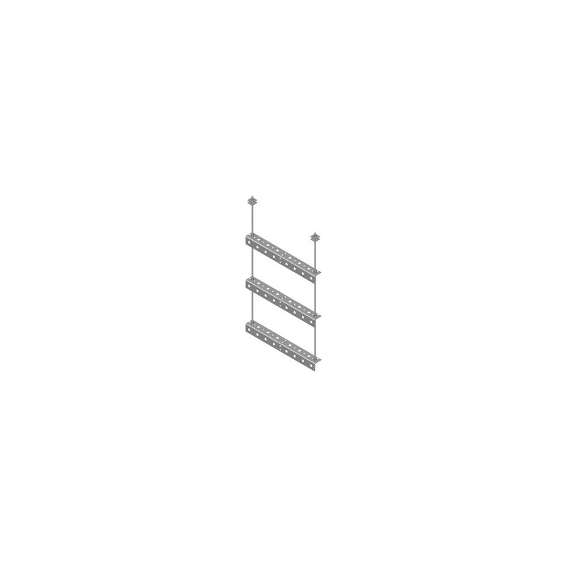 Trapeze Kit, 12 in wide, three rungs
