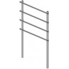 Power Telcommunications Rack, three 80 in rungs, 13 ft 4 in burial posts