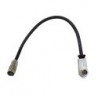 Teletilt Antenna Â® AISG RET Control Cable with Right Angle Connector, 0.5 m
