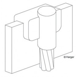 1/4 X 3 & WIDER 2/0 US115