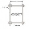 3\' in Side Arm 10.75\" General Tower & Site Accessories