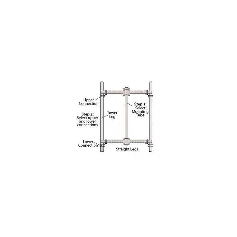 Straight Leg 4.50\" O.D. x 10\'