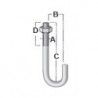 J-BOLTS, GALVANIZED