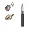 AF-400 Cable Assembly, 65 ft long with N-Male to N-Female connectors.