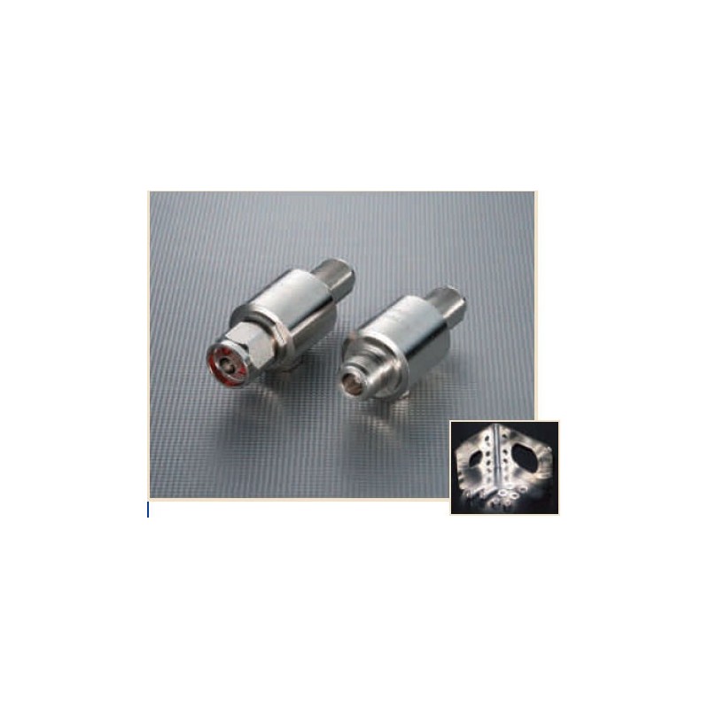 DC-3000MHz GT N type F/F bi-directional, 90V (universal grounding bracket supplied)