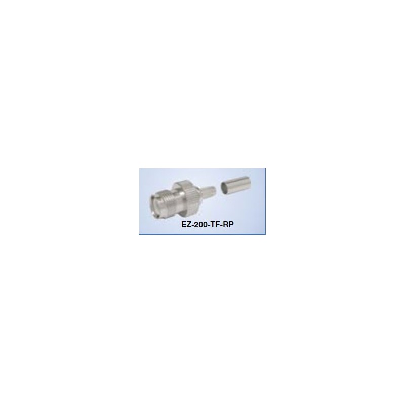 TNC-Female (jack) crimp/reverse polarity (non-solder male pin)