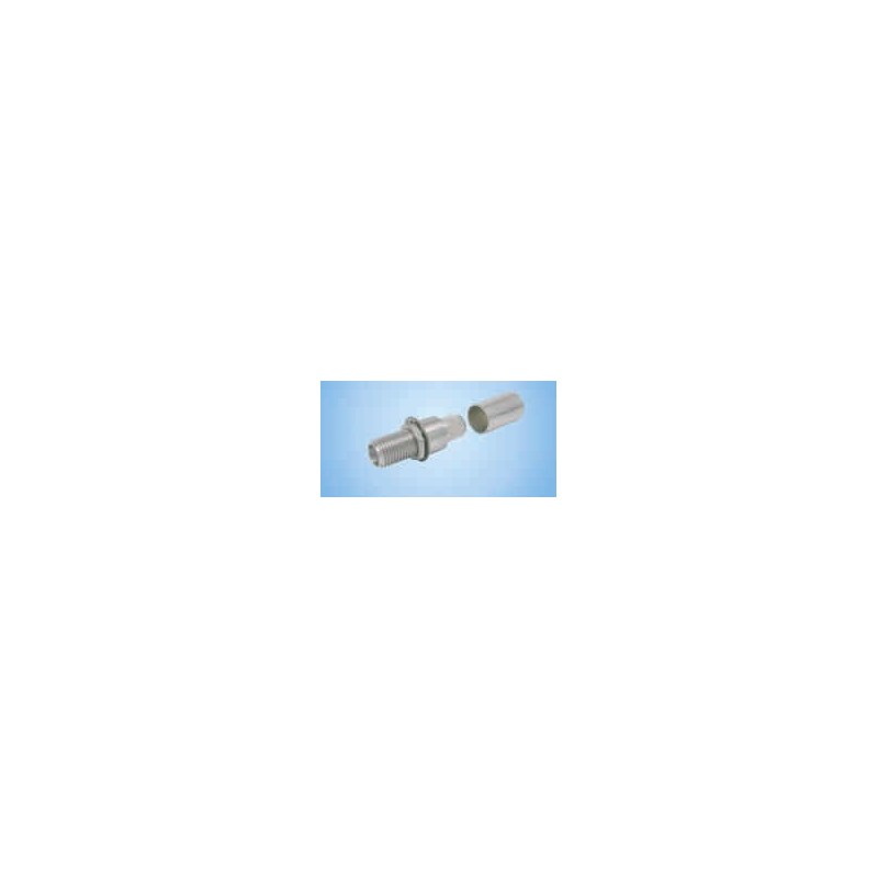 SMA-Female (jack) crimp bulkhead connector