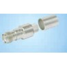 TNC-Male (plug) crimp/reverse polarity (solder-on female pin)