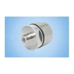 N-Female (jack) clamp connector , press-in center pin
