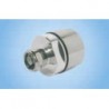 N-Male (plug) clamp connector, press-in center pin