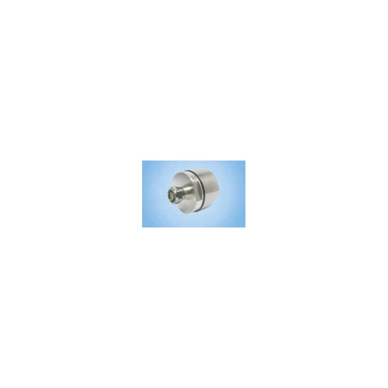 N-Male (plug) clamp connector, press-in center pin