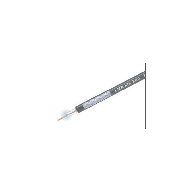 Standard cable, Aluminum Braid, Black PE jacket