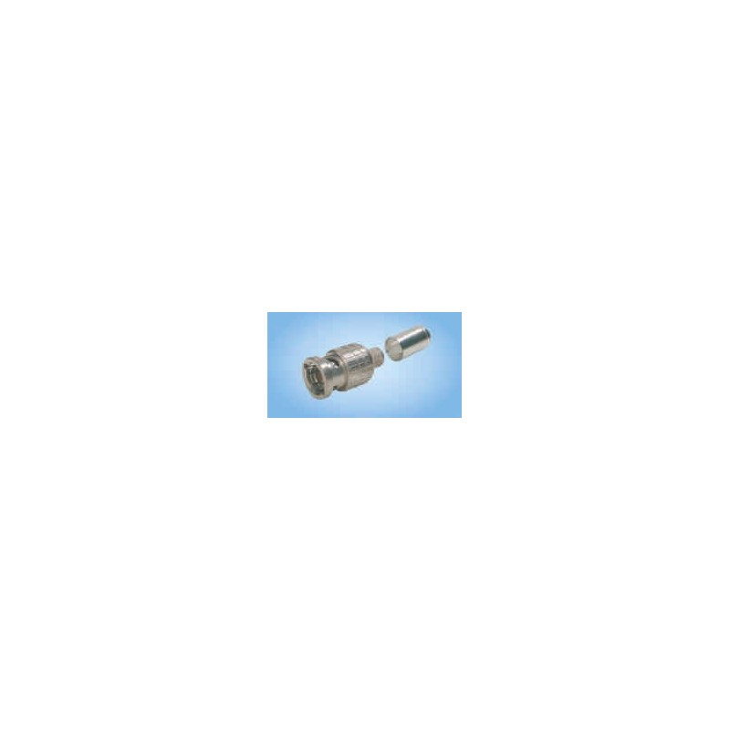 Type BNC-Male (plug) crimp connector (crimp pin) for LMR-240-75