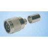 N-Male (plug) crimp connector (non-solder pin) for LMR-300-75
