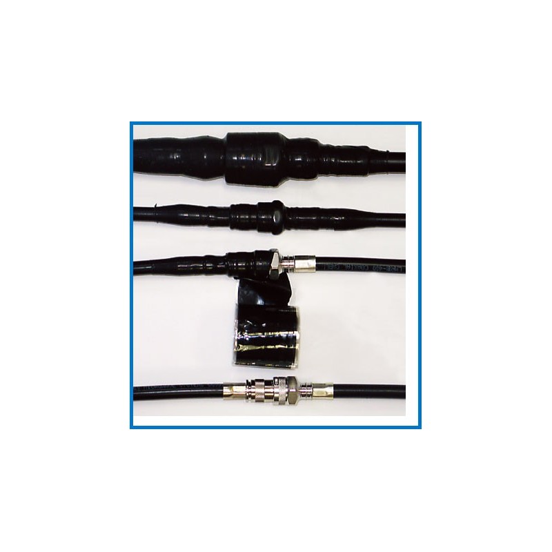 Self-Bonding Silicone Tape Kit; (for 12 connections)