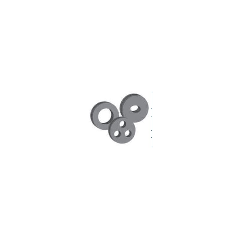 Standard 4\" Round Port Cushion, w/1 holes for LMR-1200