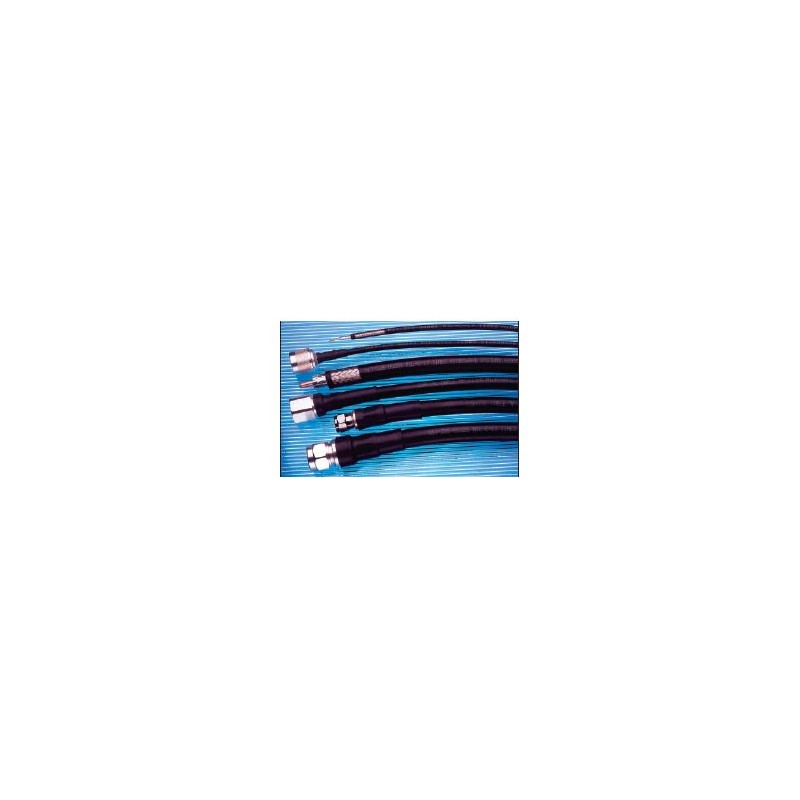 Low loss Coaxial cable 42 db/100\' @ 10 GHz