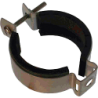 Cable hanger, non-insulated, bolt-on, for 4\" coaxial cable