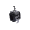 SCS Clamp for single run installation of 2 1/4\" Foam Dielectric cables on flat material from 2 up to
