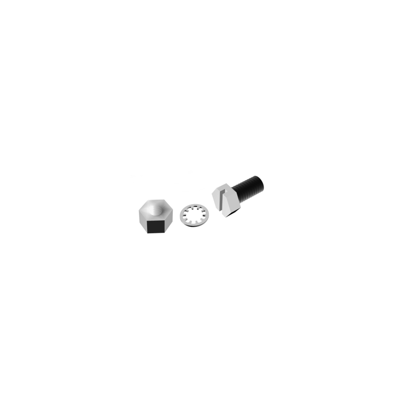 Screw kit for hardware installation