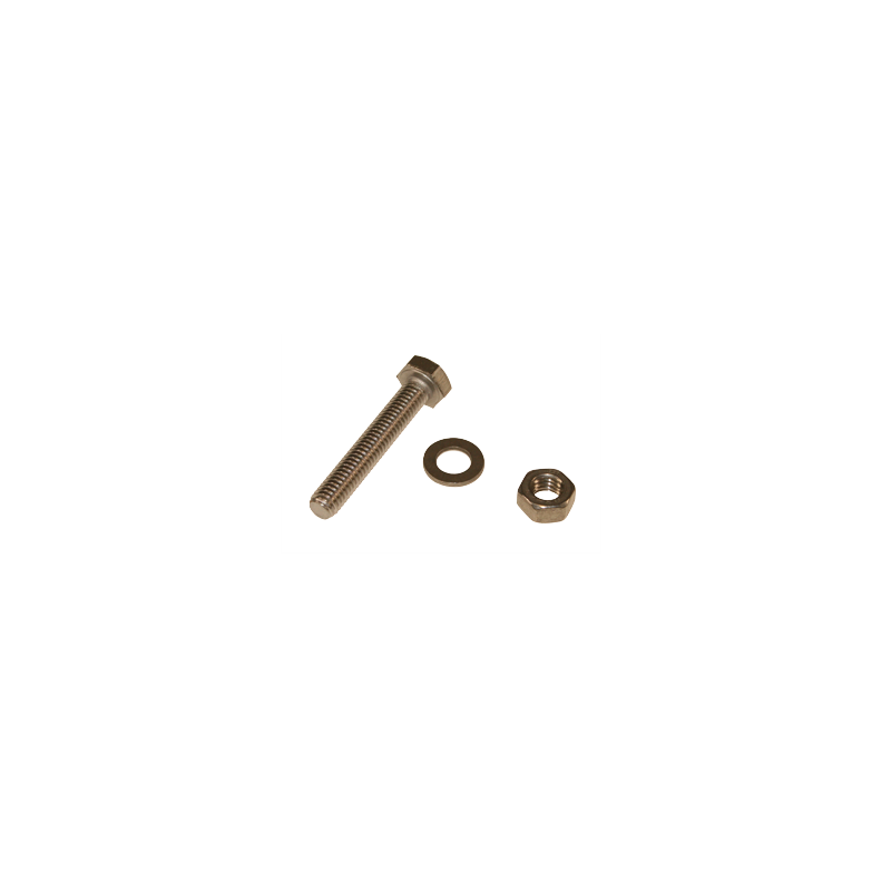 Kit for R100 flanges including screws. Metric.