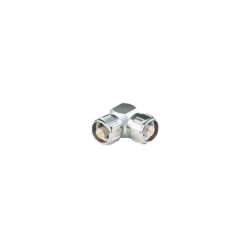 Coaxial Adapter N male - male, right angle