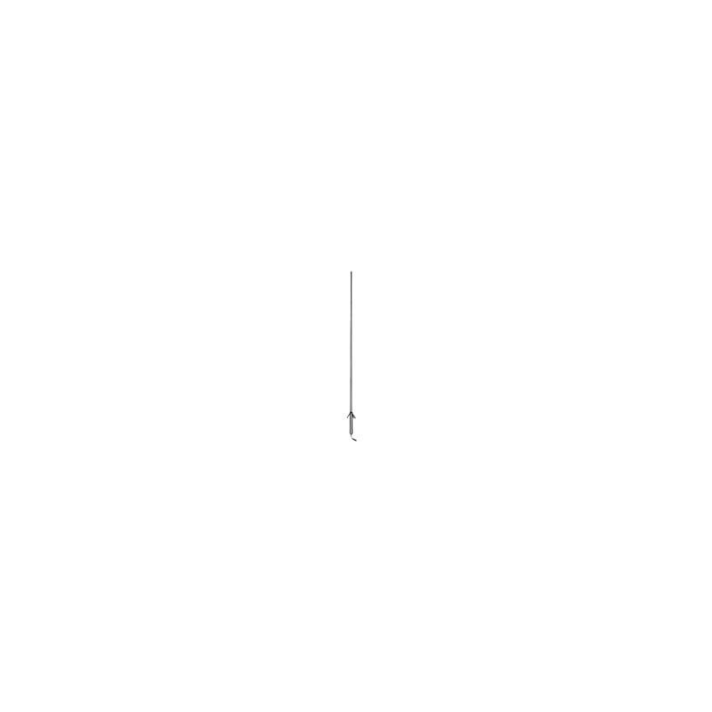 Super Stationmastercable connector Omni Fiberglass Antenna, 412-420, 12.1dBi, 7-16 DIN Female