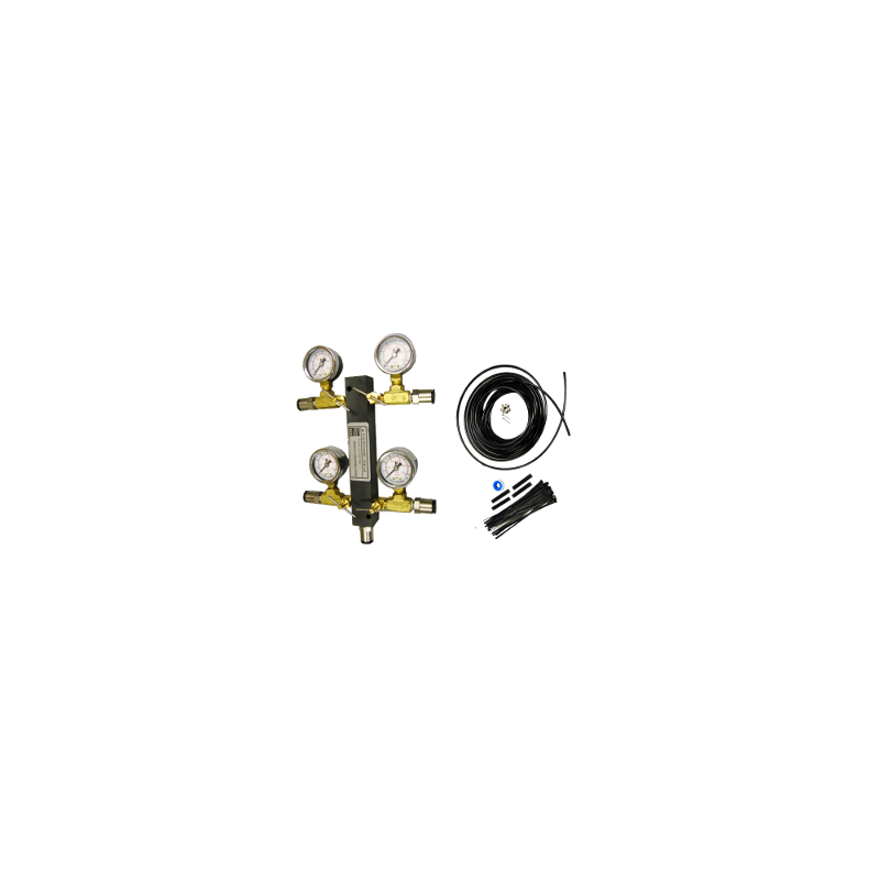 Gas Distribution Manifold Kit (0-15 psig gauge)