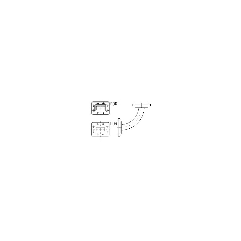 90 Antenna Â° E Plane Bend PDR/UDR70