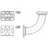 90 Antenna Â° H Plane Bend PDR/UDR40