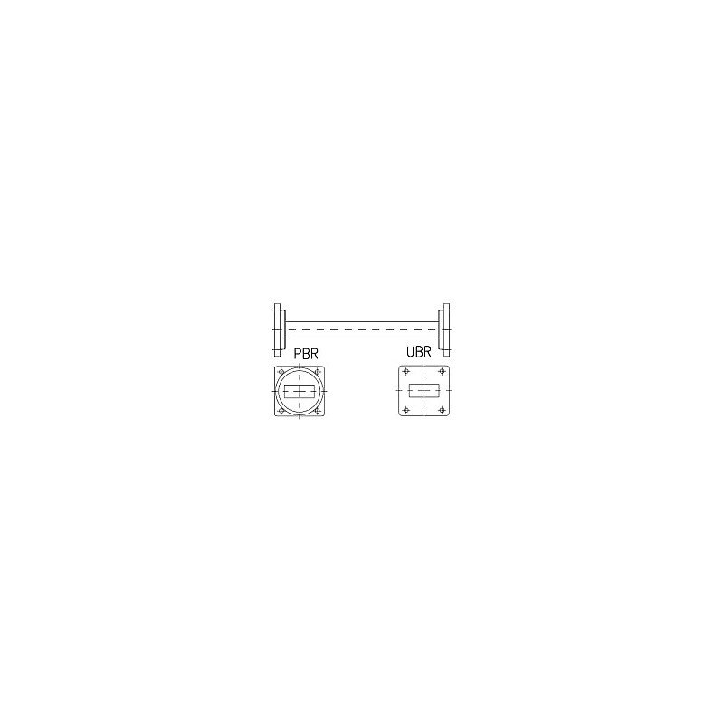 Straight Section PBR/UBR84