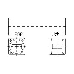 Straight Section PBR/UBR140