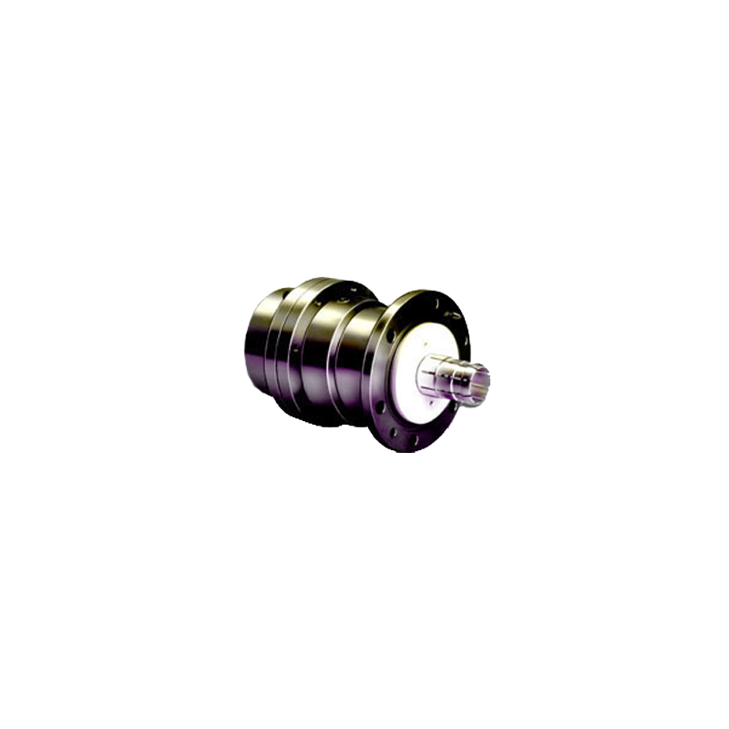 3-1/8\" EIA Connector for 3\" Coaxial Cable, Gas Pass O-ring sealing, Brass/Silver