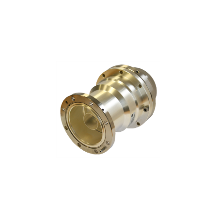 4-1/2\" IEC Female Connector for 5\" Coaxial Cable, Gas Barrier Plast 2000 sealing