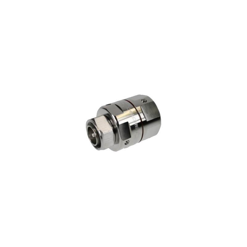7-16 DIN Male Connector for 1-5/8\" Coaxial Cable, Gas Barrier Plast 2000 sealing