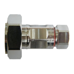 7-16 DIN Male Connector for 1/2\" Coaxial SuperFlexibleCable, OMNI FITcable connector standard