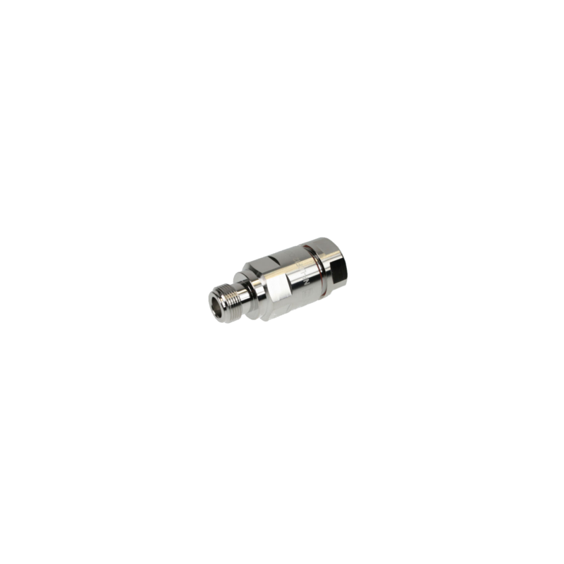 N Female Connector for 1/2\" Coaxial Cable, OMNI FITcable connector standard performance