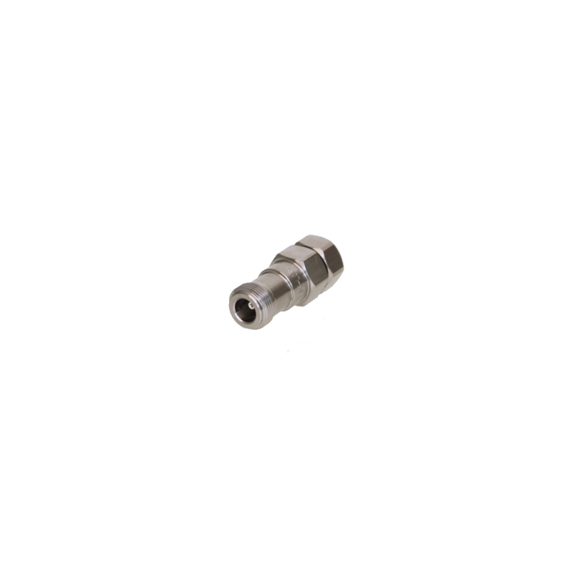 N Female Connector for 1/4\" Coaxial Cable, OMNI FITcable connector Premium, Straight, O-Ring and com