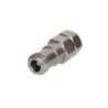 N Female Connector for 1/4\" Coaxial Cable, OMNI FITcable connector Premium, Straight, O-Ring and com