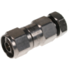 N Male Connector for 1/4\" Coaxial Cable, OMNI FITcable connector Premium,
