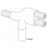 3/4\" Ground Rod Size Cable Size 1/0