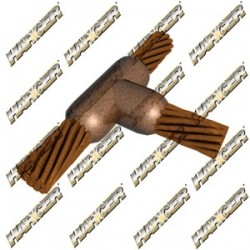 Cable Run Size #6 Tap Size #6
